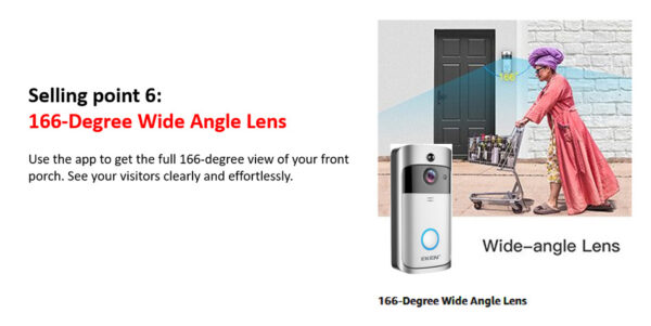 Video Doorbell Smart Wireless WiFi Security Door Bell - Image 19