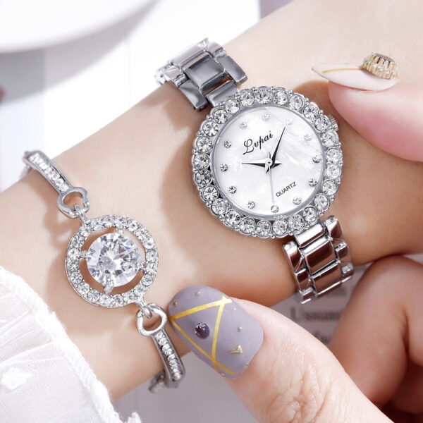 Watches-Set Bangle Clock Bracelet Wrist-Watch Quartz Women Fashion Ladies Brand Luxury - Image 19