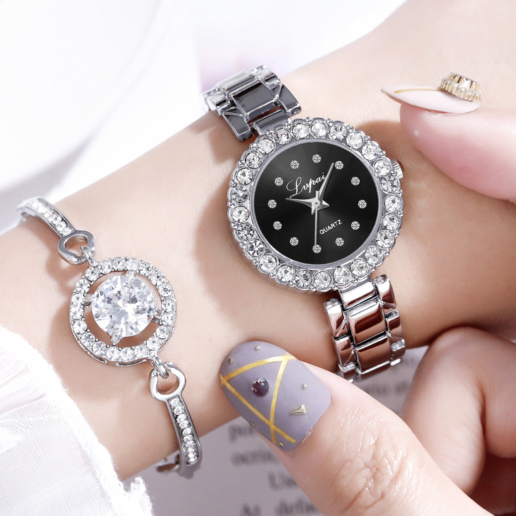Watches-Set Bangle Clock Bracelet Wrist-Watch Quartz Women Fashion Ladies Brand Luxury - Image 18