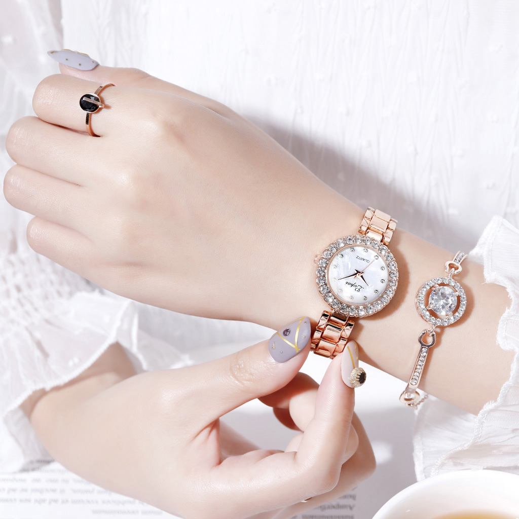 Watches-Set Bangle Clock Bracelet Wrist-Watch Quartz Women Fashion Ladies Brand Luxury - Image 17