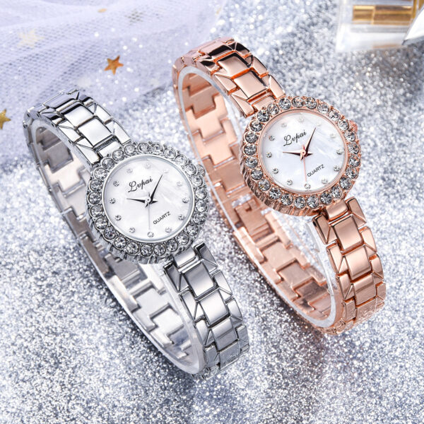 Watches-Set Bangle Clock Bracelet Wrist-Watch Quartz Women Fashion Ladies Brand Luxury - Image 13