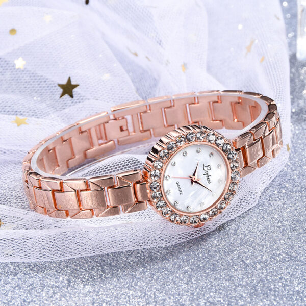 Watches-Set Bangle Clock Bracelet Wrist-Watch Quartz Women Fashion Ladies Brand Luxury - Image 12