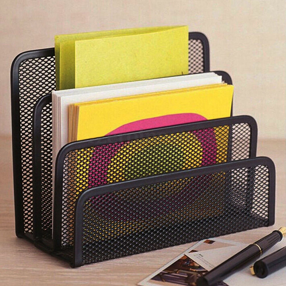 Book Shelves Desk-Organizer Office Mesh Home Metal 1pcs - Image 8