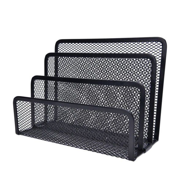 Book Shelves Desk-Organizer Office Mesh Home Metal 1pcs - Image 7