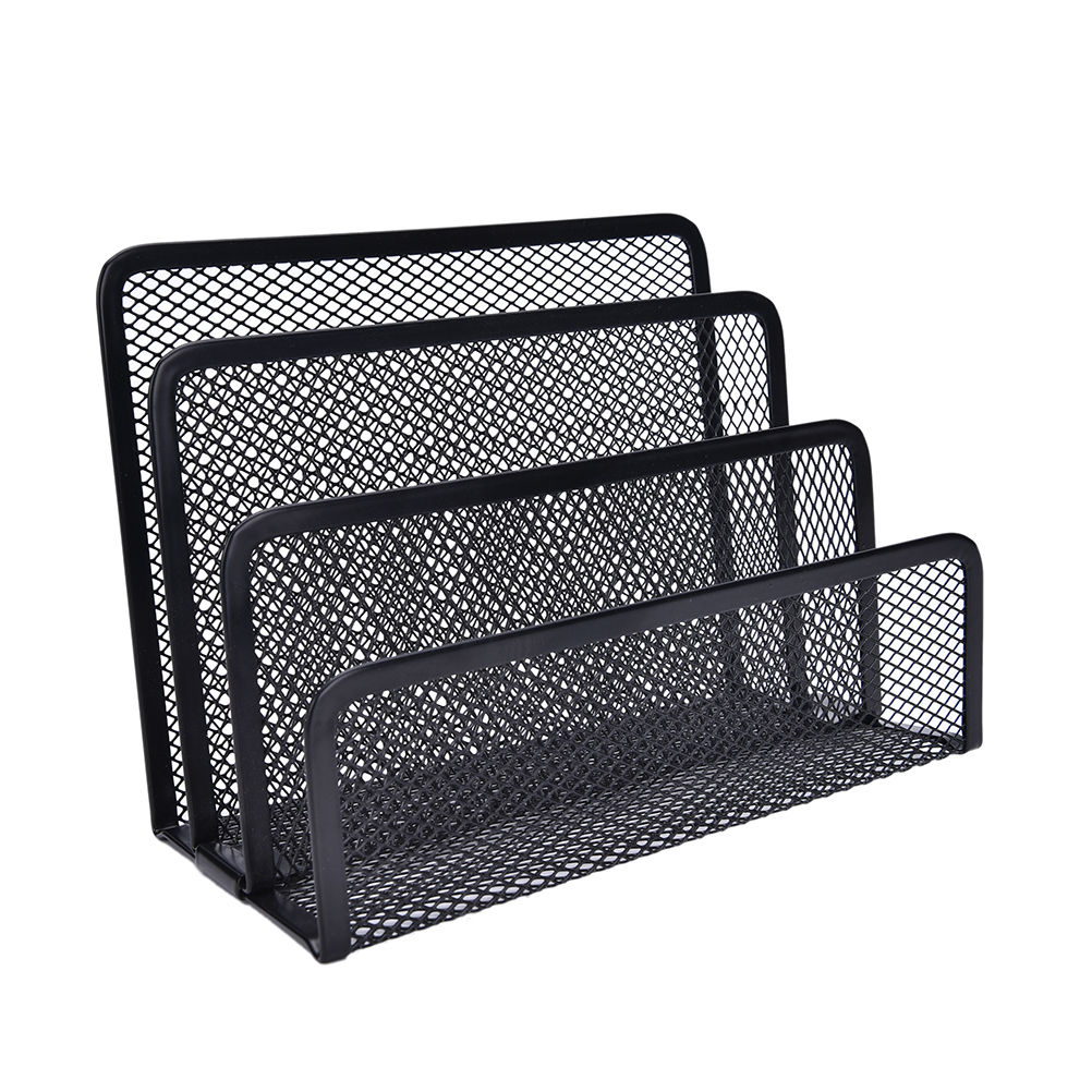 Book Shelves Desk-Organizer Office Mesh Home Metal 1pcs - Image 5