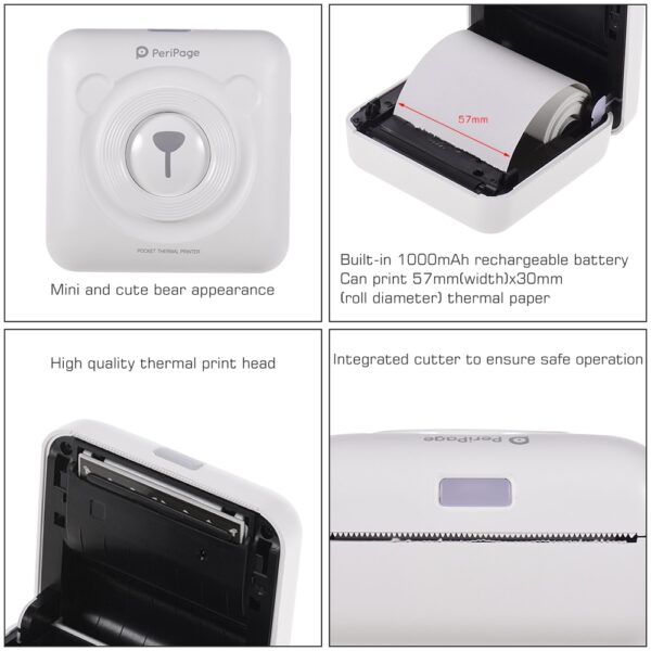 Portable Handheld Label Mini Thermal Printer - Image 16