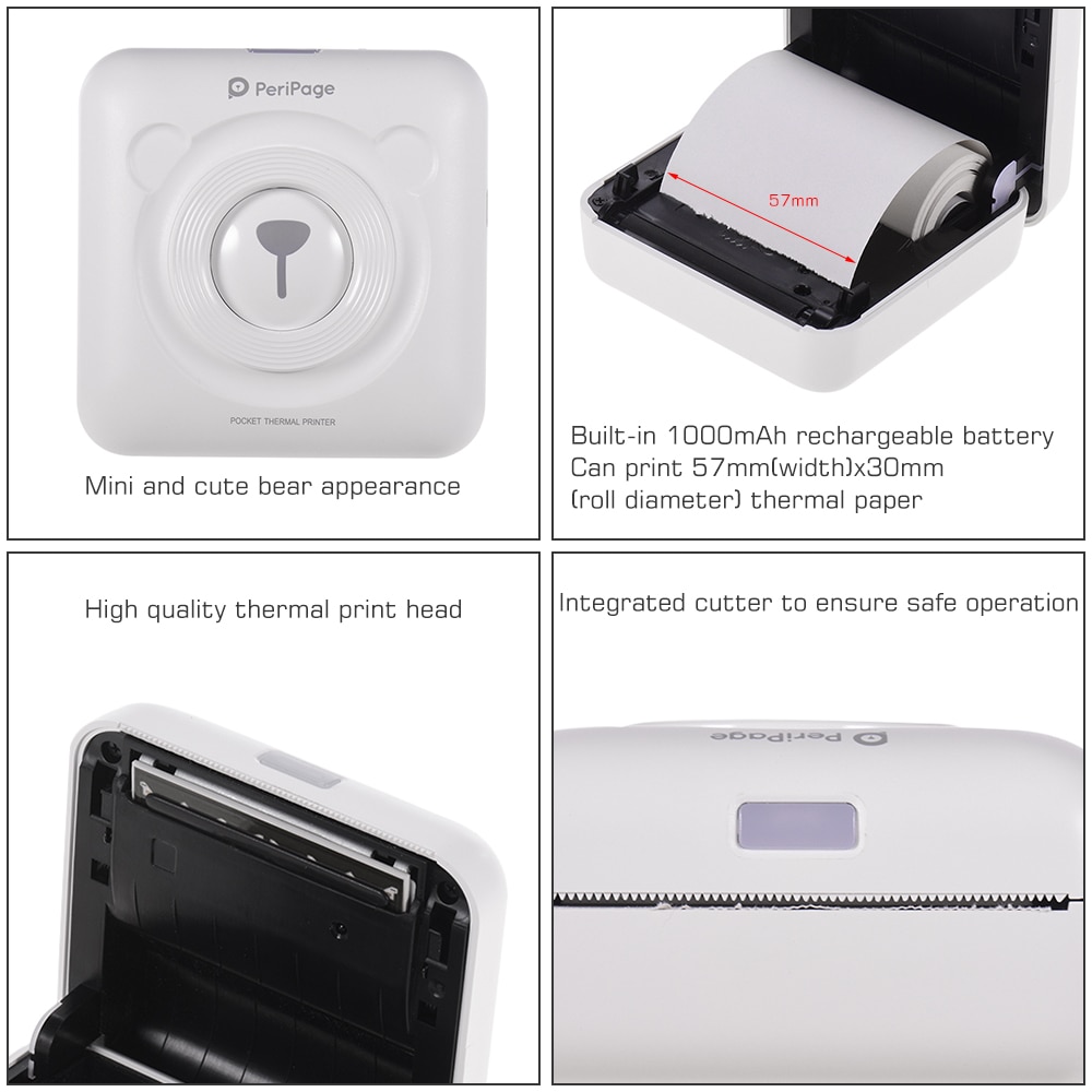 Portable Handheld Label Mini Thermal Printer - Image 16