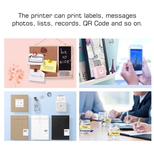 Portable Handheld Label Mini Thermal Printer - Image 18