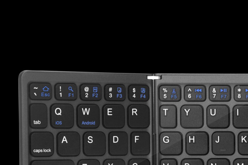 Ultra-thin Tri-fold Folding Touch Keyboard