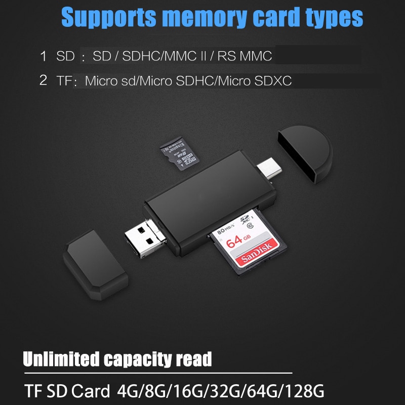 Smart Three-In-One Multi-Function Card Reader - Image 11