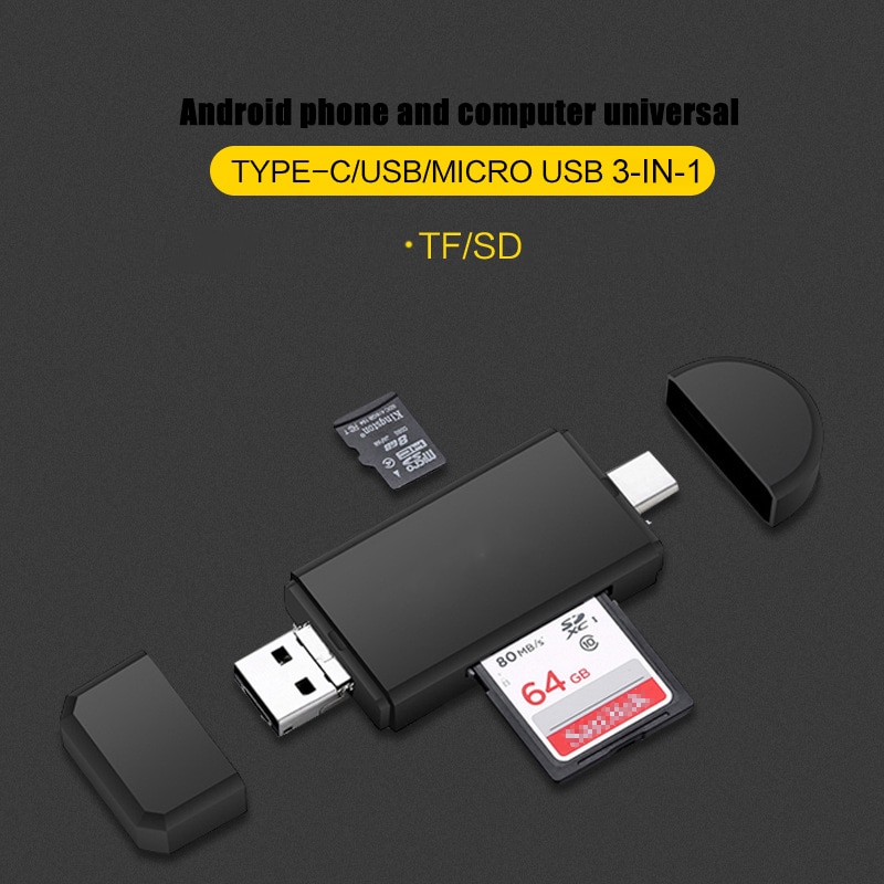 Smart Three-In-One Multi-Function Card Reader - Image 12