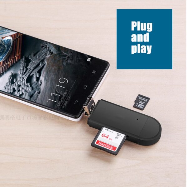 Smart Three-In-One Multi-Function Card Reader - Image 10