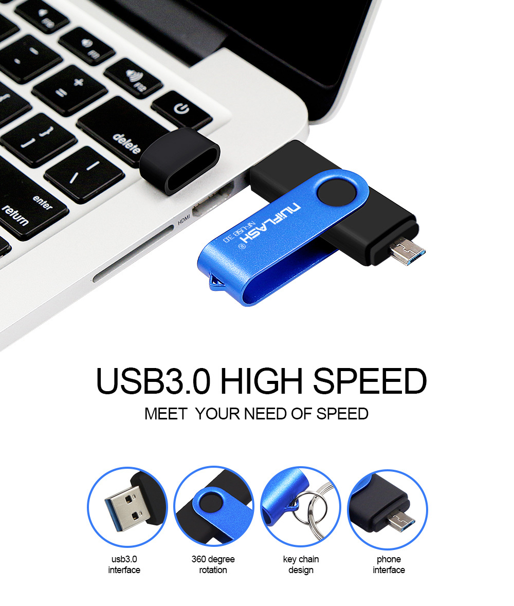 OTG 64GB 32GB 16GB Pen Driver USB Flash Disk External Storage Rod 32GB 3.0U Disk - Image 17