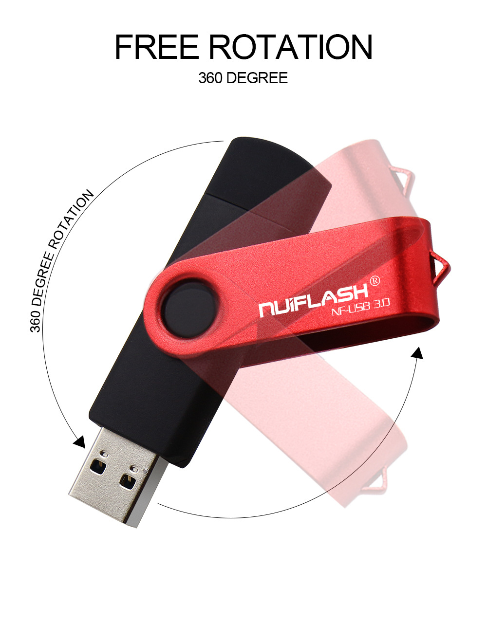 OTG 64GB 32GB 16GB Pen Driver USB Flash Disk External Storage Rod 32GB 3.0U Disk - Image 9