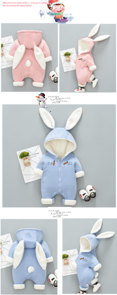 Baby winter clothes, jumpsuit