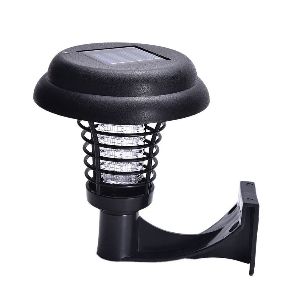 Solar Led Rechargeable Anti-Mosquito Lamp Electronic Fly Bug Zapper Insect Pest  Uv Trap Outdoor Garden Lawn Lamp - Image 15