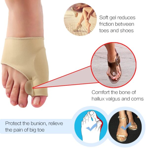 Corrective Socks Toe Valgus Toe Separator Superior Bunion Pain Relief - Image 12