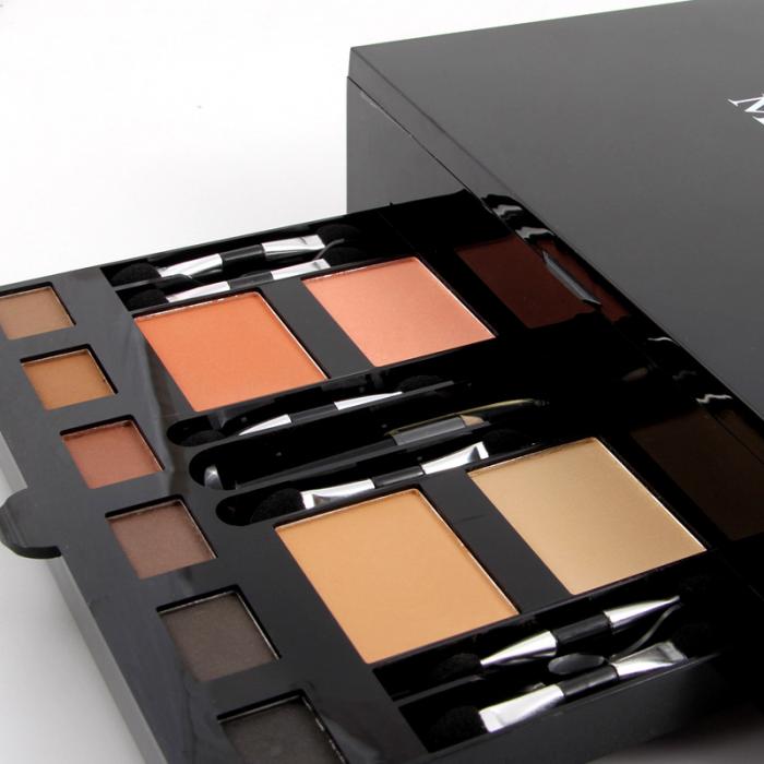 180 Colors Eyes Shadow Blush Set Personalized Piano-shaped Makeup Palette Box - Image 9
