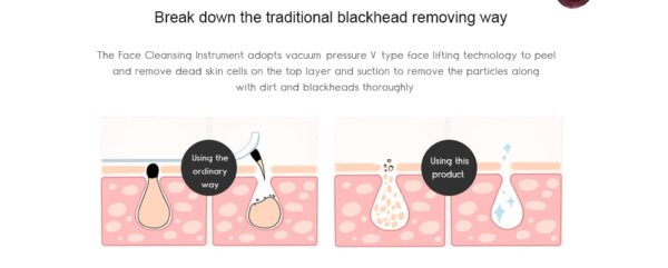 Blackhead instrument pore cleaner to blackhead artifact electric acne machine to blackhead - Image 18
