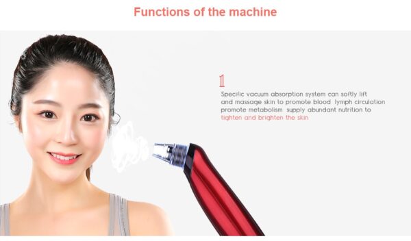 Blackhead instrument pore cleaner to blackhead artifact electric acne machine to blackhead - Image 15