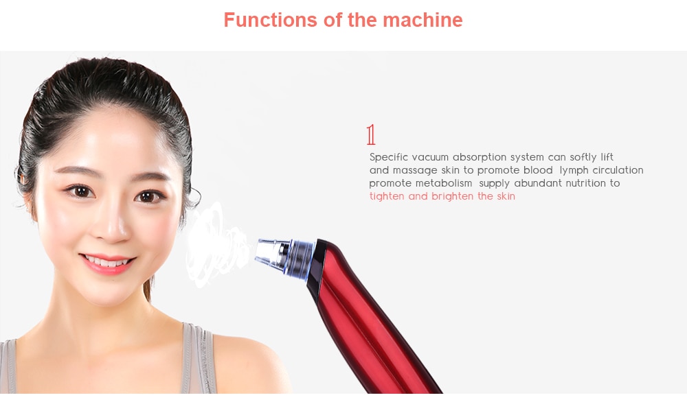 Blackhead instrument pore cleaner to blackhead artifact electric acne machine to blackhead - Image 15