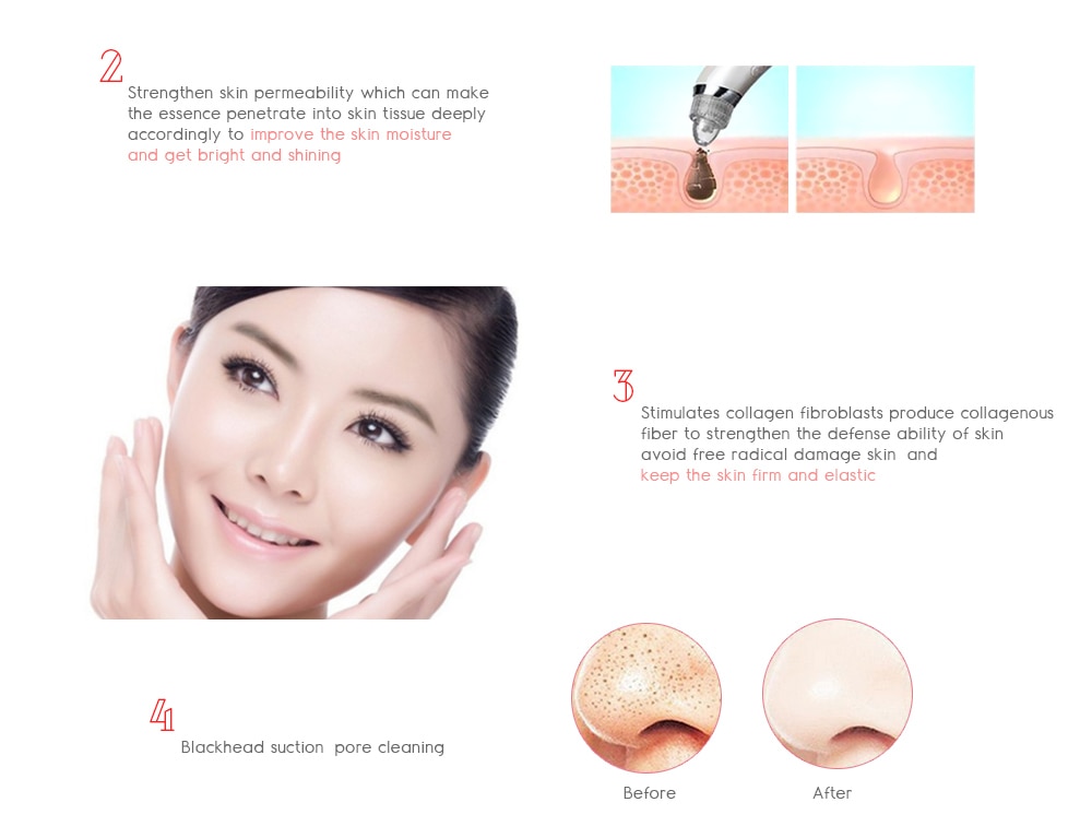 Blackhead instrument pore cleaner to blackhead artifact electric acne machine to blackhead - Image 14