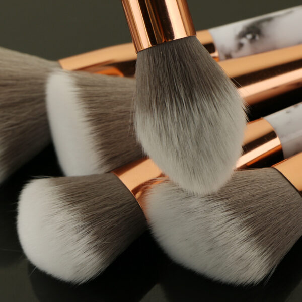 11 sets of marble makeup brush with makeup brush beauty makeup kit 11 makeup brush sets - Image 8