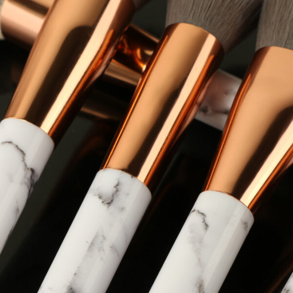 11 sets of marble makeup brush with makeup brush beauty makeup kit 11 makeup brush sets - Image 7