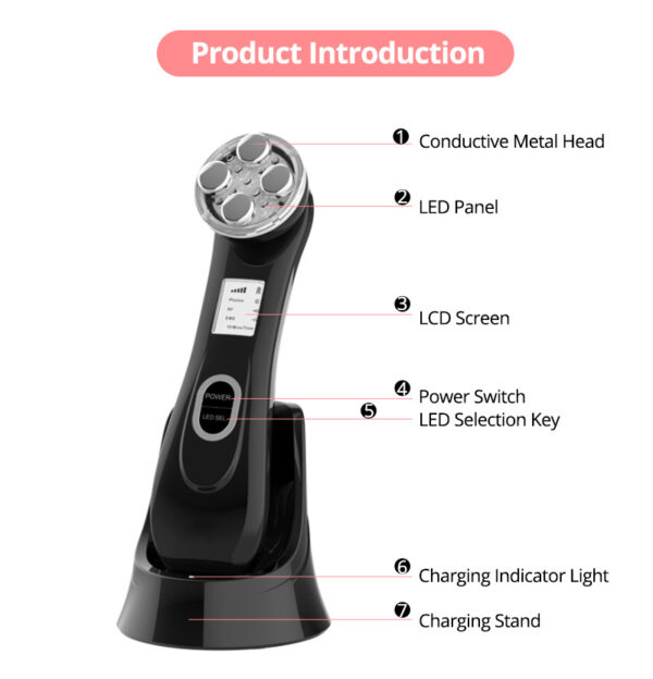 Multifunctional skin rejuvenation care instrument qi - Image 21