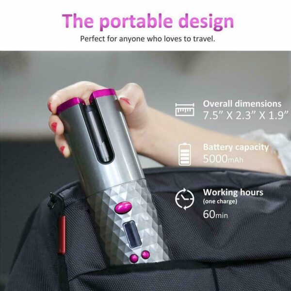 Multifunctional Automatic Wireless Curling Iron - Image 22