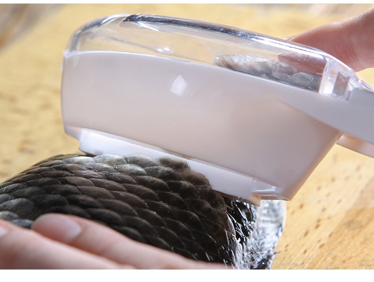 Fish Skin Brush Scraping Fish Scale Brush Grater Quick Disassembly Fish Knife Cleaning Peeling Skin Scraper Scraper Fish Scaler Kitchen Tools - Image 14