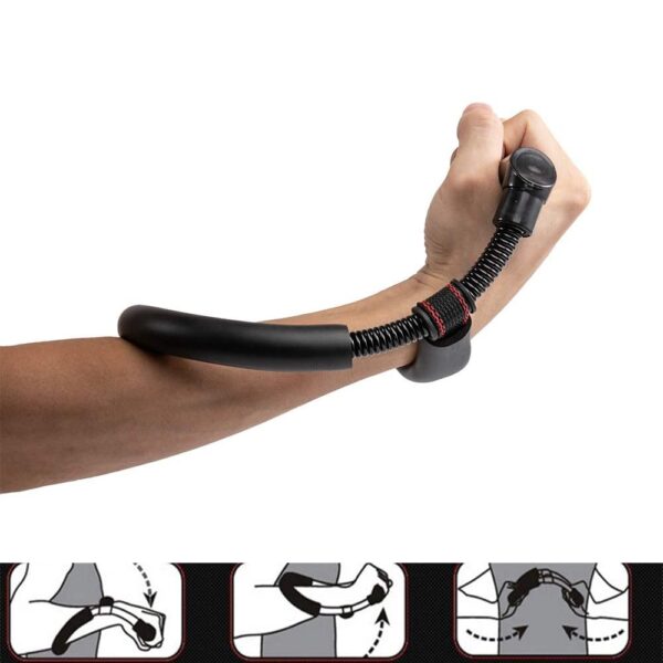 Grip Power Wrist Forearm Hand Grip Arm Trainer Adjustable Forearm Hand Wrist Exercises Force Trainer Power Strengthener Grip Fitness - Image 15