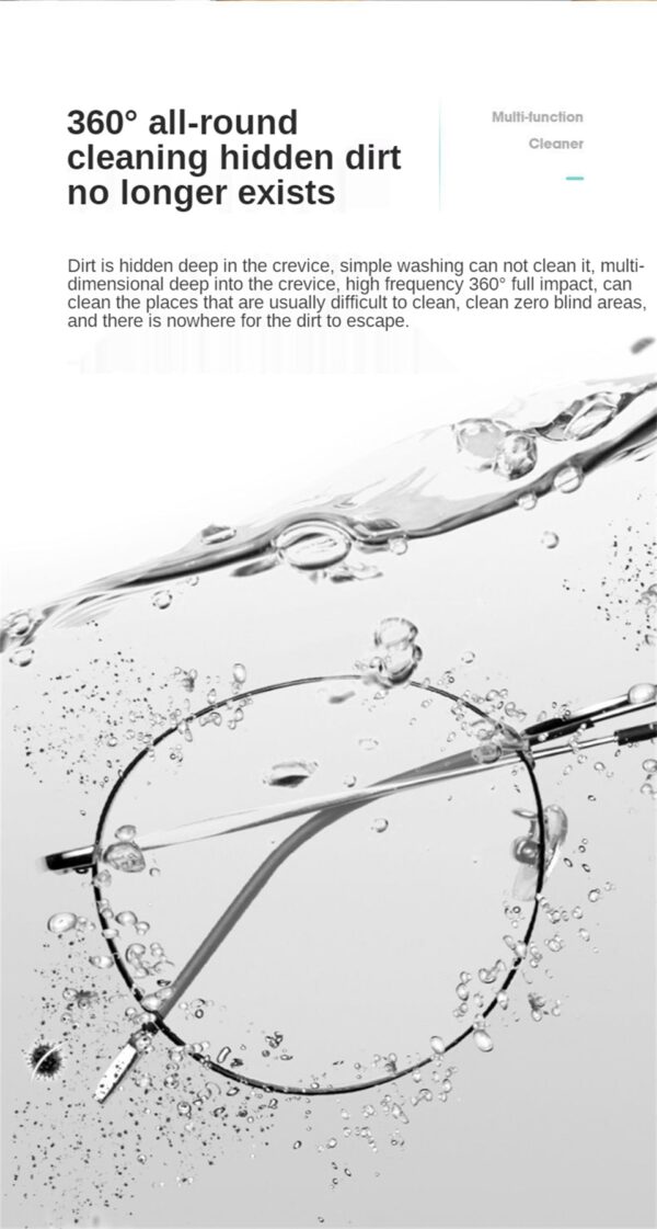 Ultrasonic Cleaning Machine High Frequency Vibration Wash Cleaner Washing Jewelry Glasses Watch Ring Dentures Cleaner - Image 11