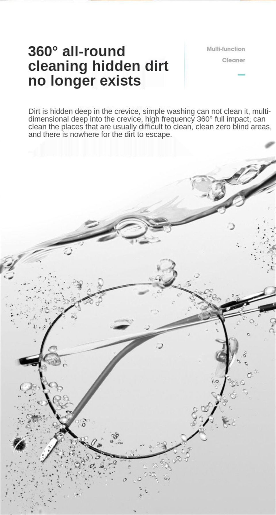 Ultrasonic Cleaning Machine High Frequency Vibration Wash Cleaner Washing Jewelry Glasses Watch Ring Dentures Cleaner - Image 11