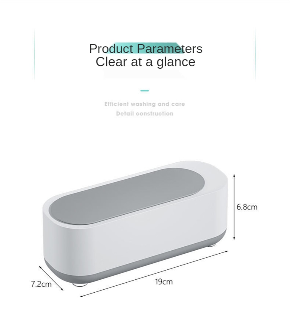Ultrasonic Cleaning Machine High Frequency Vibration Wash Cleaner Washing Jewelry Glasses Watch Ring Dentures Cleaner - Image 18