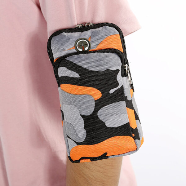 Running Sports Camouflage Mobile Phone Arm Water Repellent Wrist Bag - Image 15