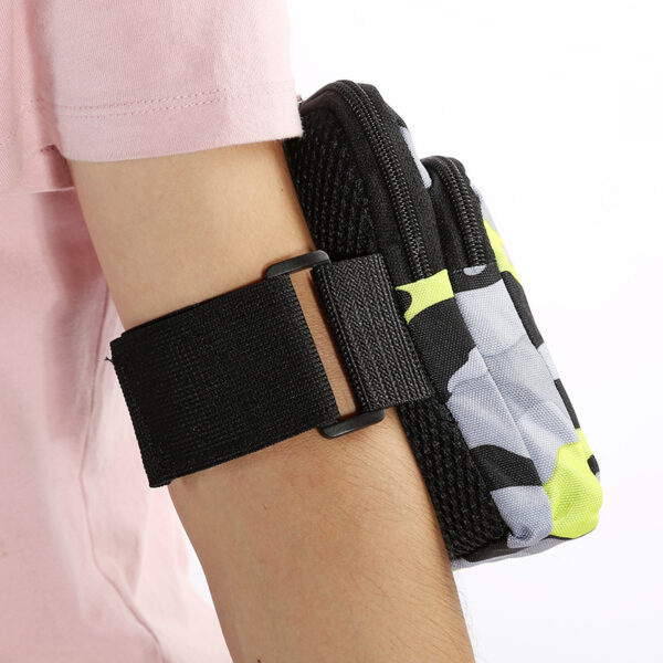 Running Sports Camouflage Mobile Phone Arm Water Repellent Wrist Bag - Image 16