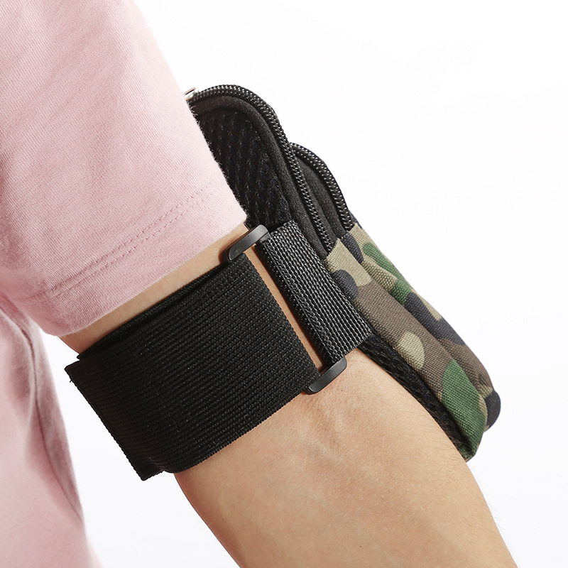 Running Sports Camouflage Mobile Phone Arm Water Repellent Wrist Bag - Image 12