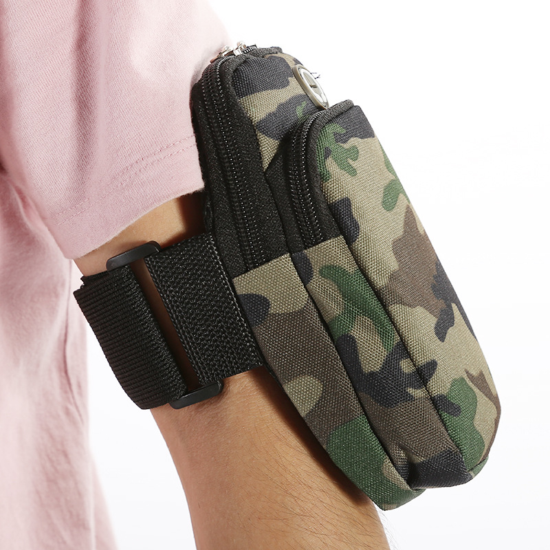 Running Sports Camouflage Mobile Phone Arm Water Repellent Wrist Bag - Image 13