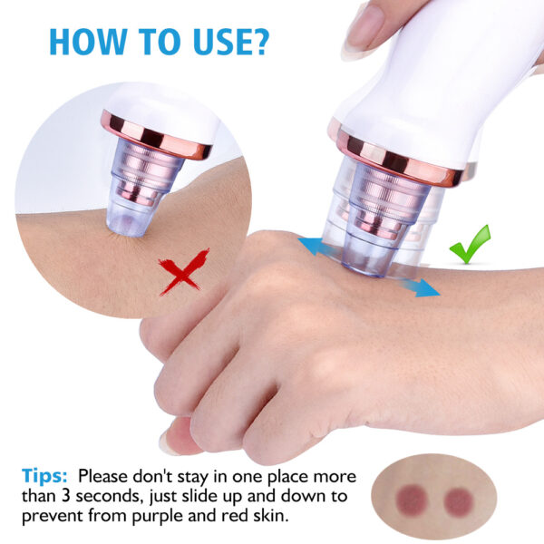 Blackhead Instrument Electric Suction Facial Washing Instrument Beauty Acne Cleaning Blackhead Suction Instrument - Image 3