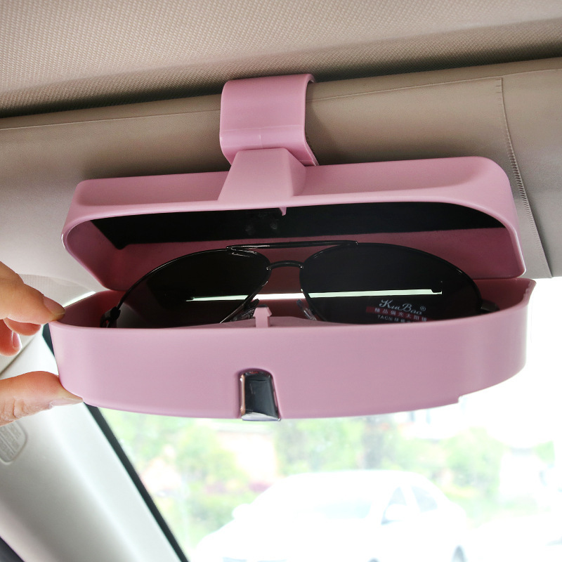 Car glasses case car sun visor bill glasses clip - Image 12