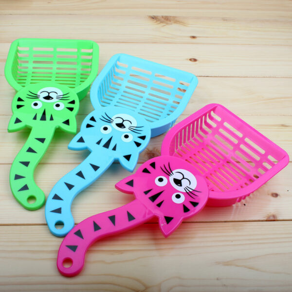 Lovely Plastic Litter Scoop Pet Cat Sand Waste Scooper Shovel Cleaning Tool - Image 4