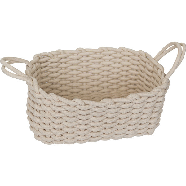 Nordic Wind Hand-woven Thick Cotton Rope Storage Box Simple Storage Basket - Image 5