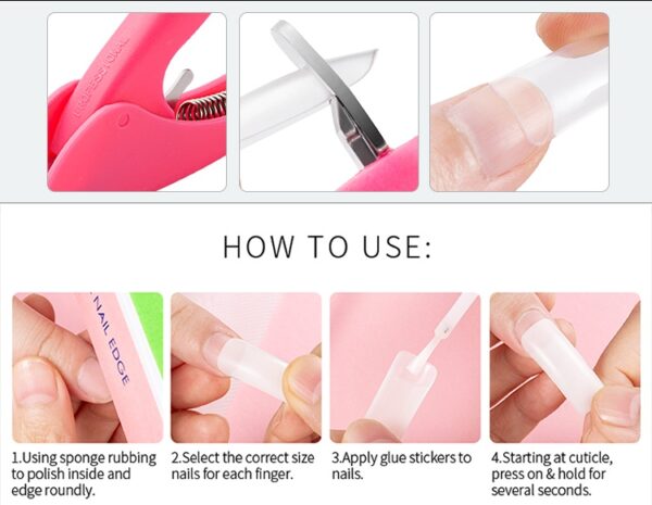 500 French nails - Image 8