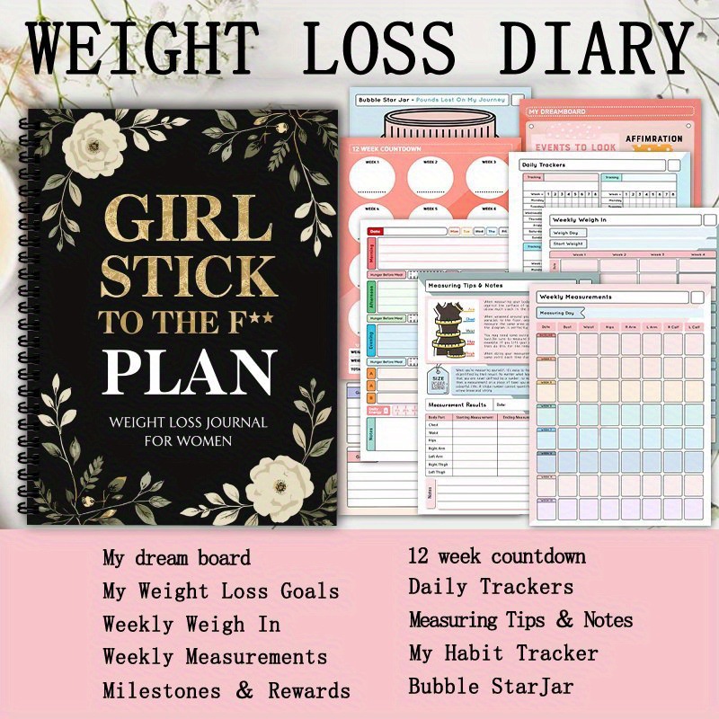 Creative Home Weight Loss Enthusiast Record Book - Image 6