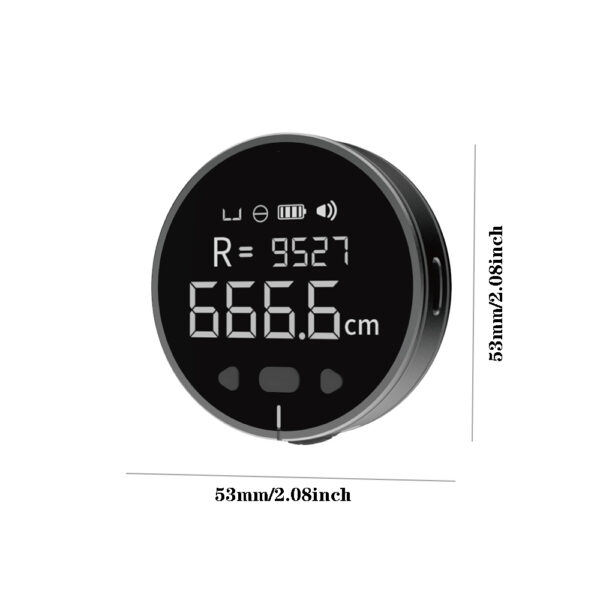 Distance Measuring Instrument Electronic Measuring Ruler Tape Measure High Definition Digital LCD High Precision Electronic Measuring Ruler Tool - Image 11