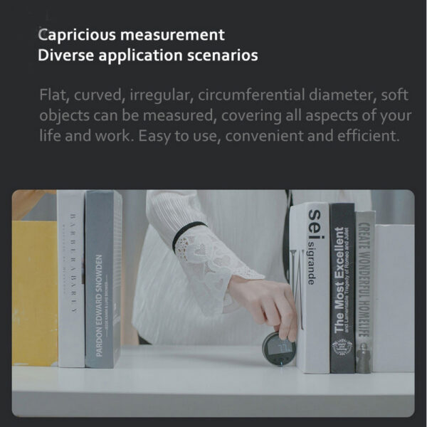 Distance Measuring Instrument Electronic Measuring Ruler Tape Measure High Definition Digital LCD High Precision Electronic Measuring Ruler Tool - Image 12