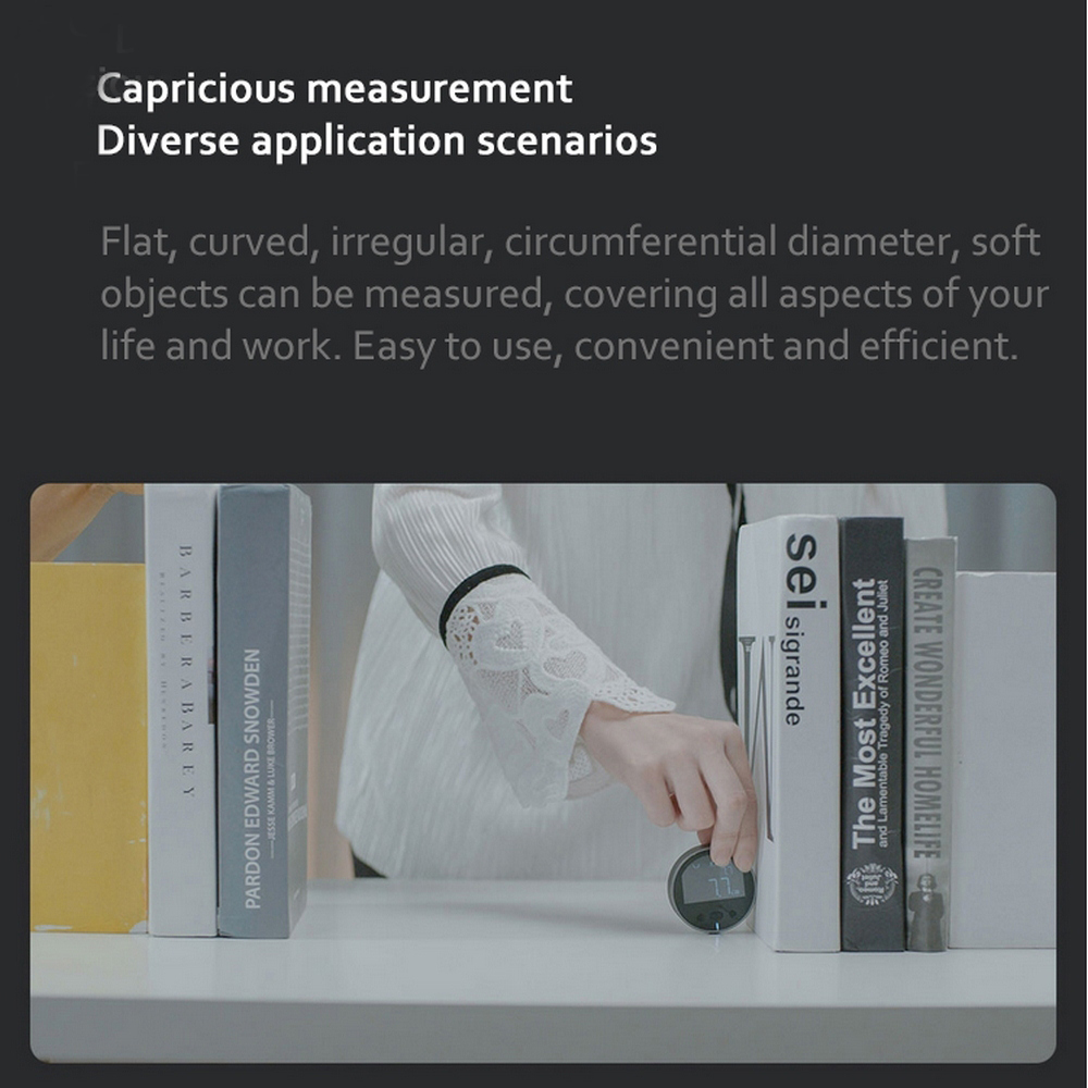 Distance Measuring Instrument Electronic Measuring Ruler Tape Measure High Definition Digital LCD High Precision Electronic Measuring Ruler Tool - Image 12