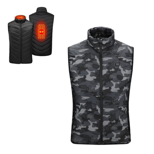 Dual Control USB Massage Heating Suit - Image 16