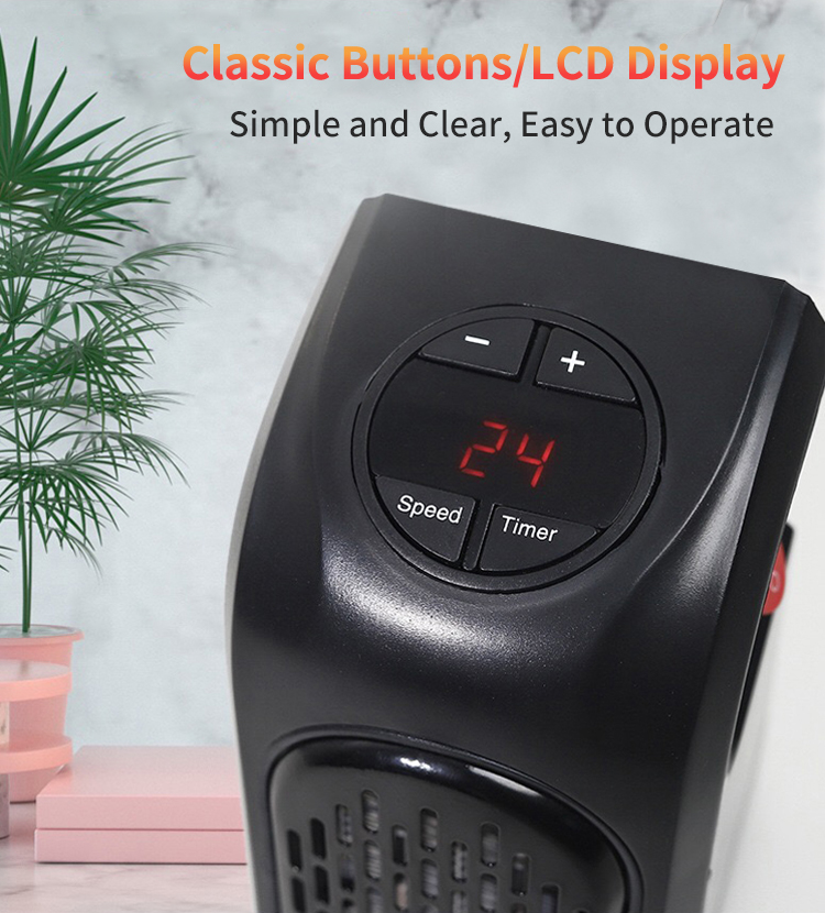 Winter Air Heater Fan Heater Electric Home Heaters Mini Room Air Wall Heater Ceramic Heating Warmer Fan For Home Office Camping - Image 16